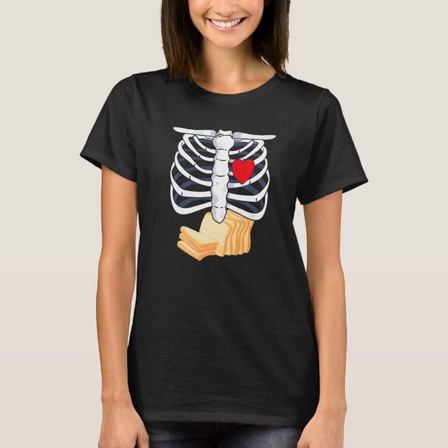 Bread Lady baking funny 31th of October women brea T-Shirt (Front)