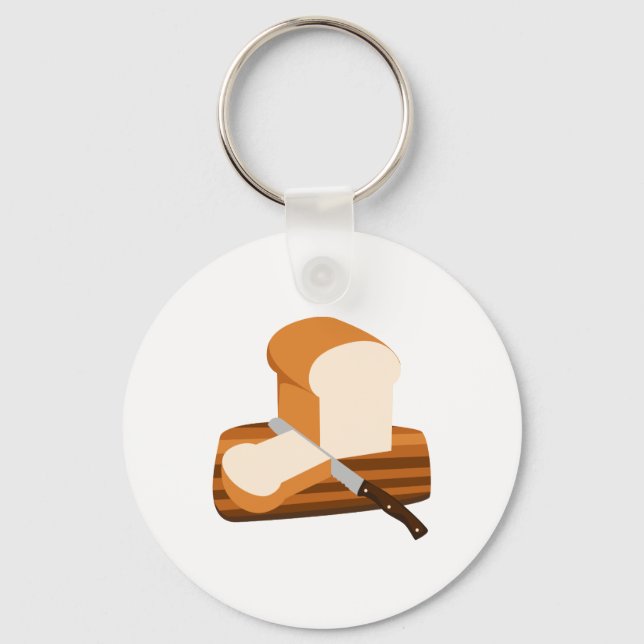 Bread Loaf Key Ring (Front)