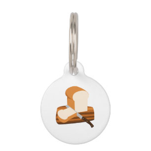 Bread Loaf Pet Tag