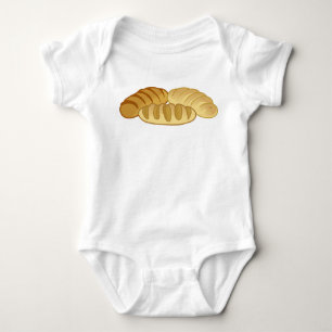Bread Loaves Baby Bodysuit