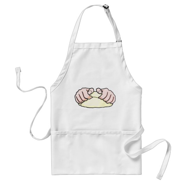 Bread Making Hands Standard Apron (Front)