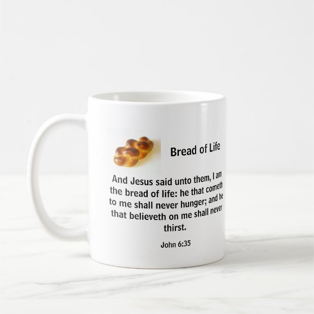 Bread of Life Mug (Left)