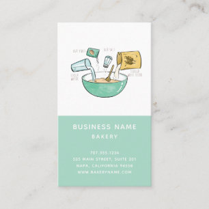 Bread Recipe Bakery Business Illustration Card