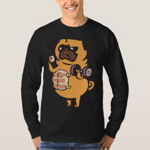 Bread Roll Pug Abs Classic T-Shirt 99