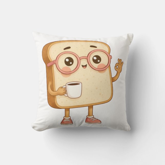 Bread Tony – Coffee Break Cushion (Front)