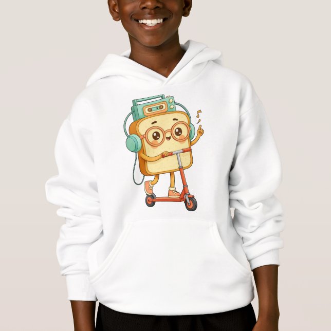 Bread Tony cute scooter T-Shirt (Front)