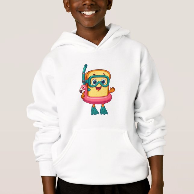 Bread Tony – Flamingo Snorkel Buddy (Front)