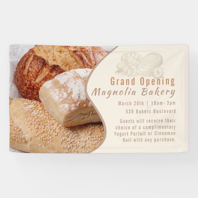 Bread Varieties Banner (Horizontal)