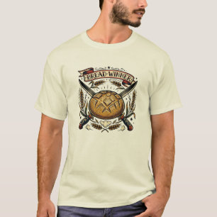  Bread Winner Sourdough Tattoo Flash Funny Baker  T-Shirt