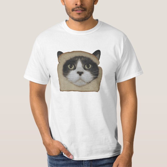 Breaded Inbread Cat Breading T-Shirt (Front)