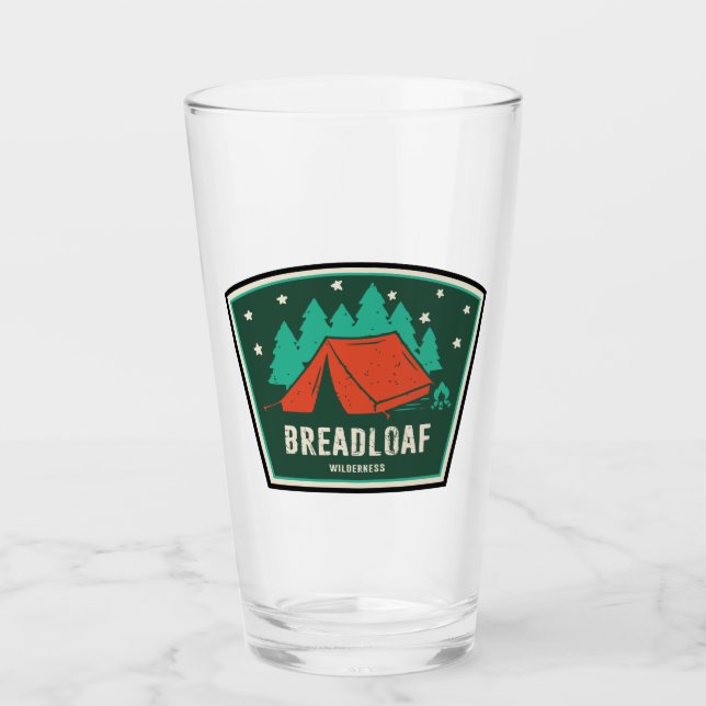 Breadloaf Wilderness Vermont Camping Glass (Front)