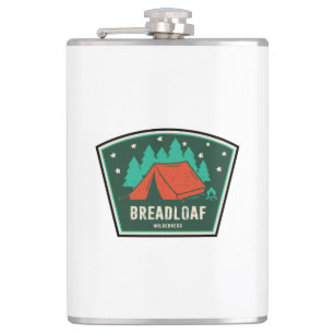 Breadloaf Wilderness Vermont Camping Hip Flask