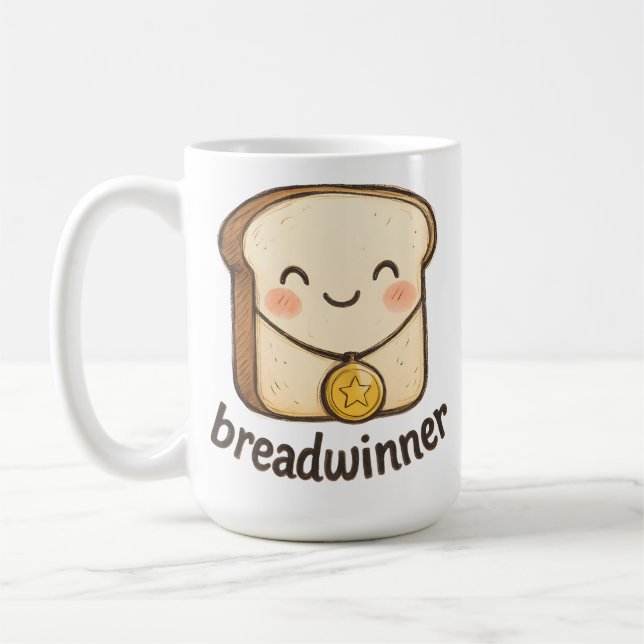 Breadwinner Coffee Mug (Left)