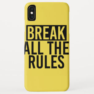 Break All the Rules Case-Mate iPhone Case