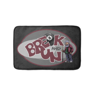 Break and Run Bath Mat