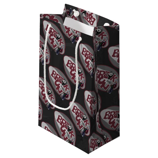 Break and Run Small Gift Bag (Front Angled)