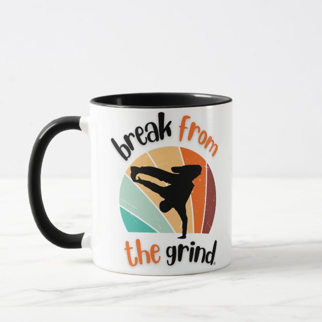 Break Dance Coffee Mug (Left)