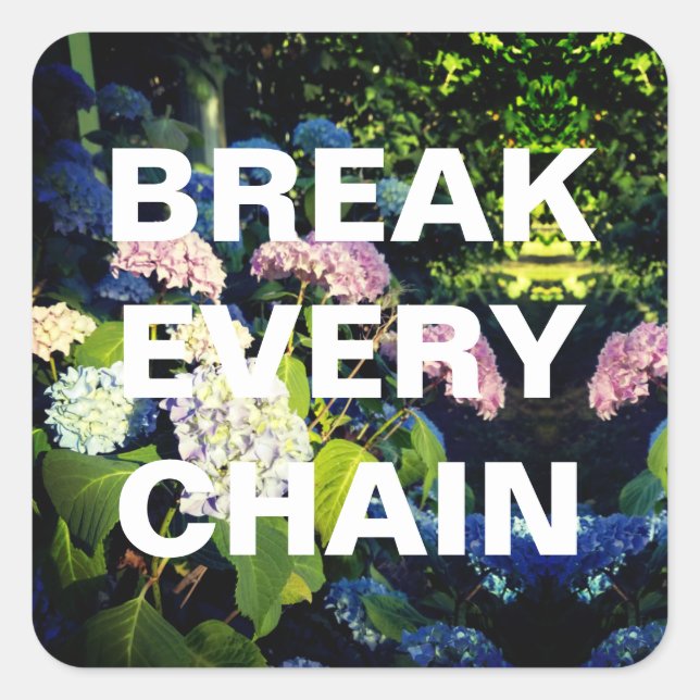 Break Every Chain Sticker (Front)