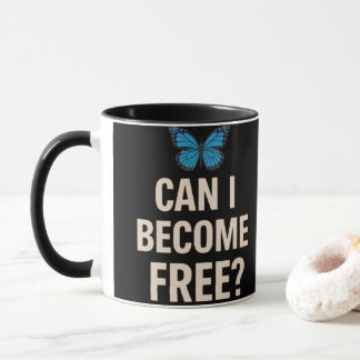 Break Free – Motivational Butterfly Mug