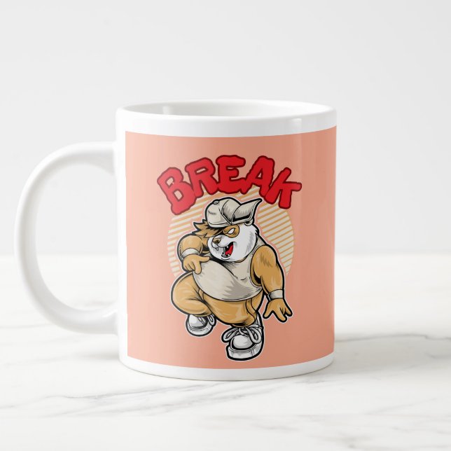  Break Large Coffee Mug (Left)