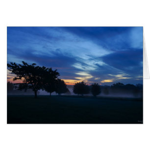 Break Of Dawn And Fog