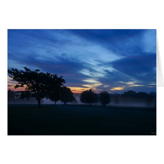 Break Of Dawn And Fog (Front Horizontal)