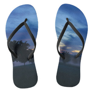 Break Of Dawn And Fog Jandals