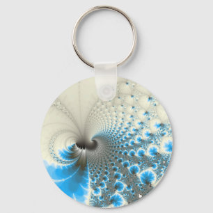 Break on Through - Fractal Art Key Ring
