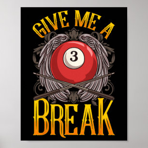 Break Shot Express The Billiards Plea Poster