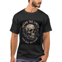 Break the Limits Skull - Rock Inspirational Design
