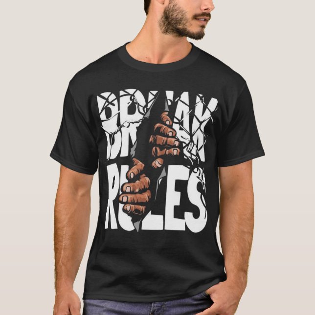 Break the Rules Graphic T-Shirt (Front)