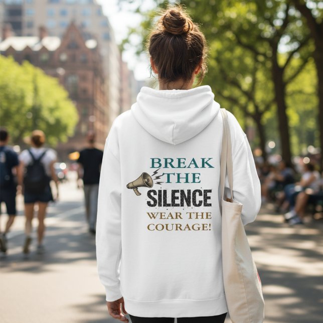 Break the Silence Courage Hoodie (Creator Uploaded)