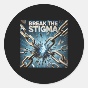 Break The Stigma Awareness Campaign Sticker 