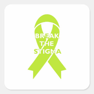 Break the Stigma - Square Sticker