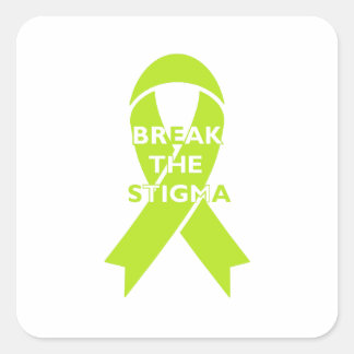 Break the Stigma - Square Sticker