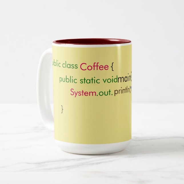 Break Time Mug (Front Left)