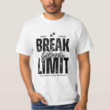 Break Your Limit – T-Shirt | Motivational | Unisex