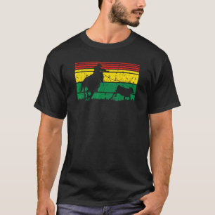Breakaway Roping African American Cowgirl Rodeo Ca T-Shirt