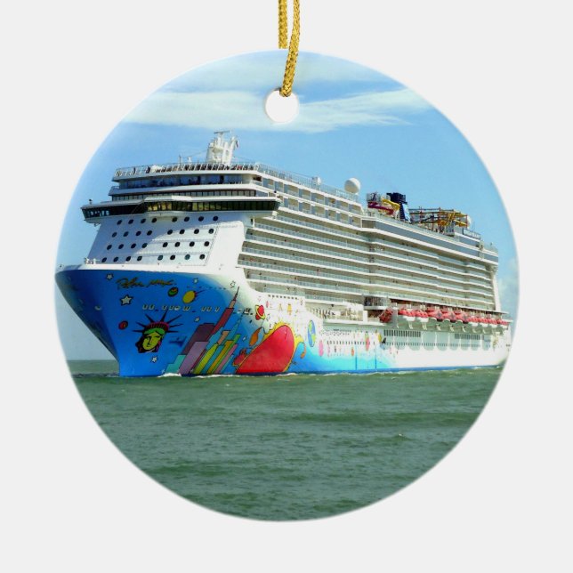 Breakaway Underway Dated Ceramic Tree Decoration (Front)