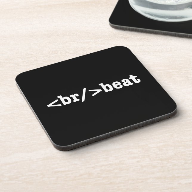 breakbeat HTML Coaster (Left Side)