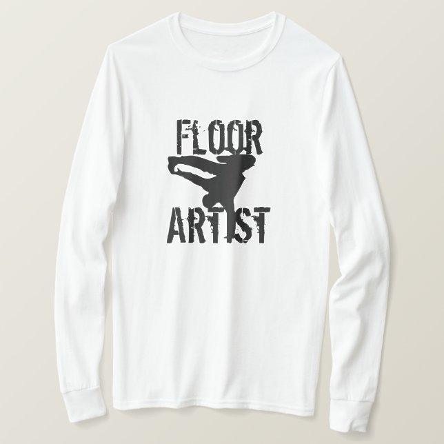 Breakdance b-boy battle dance old school T-Shirt (Design Front)