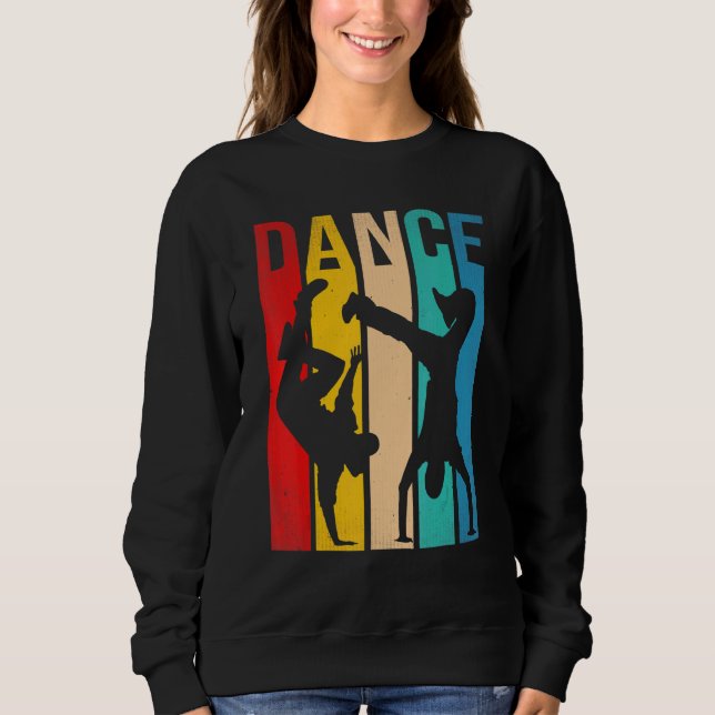 Breakdance B Boy Breakdancer Hip Hop Rap Dancer Sweatshirt (Front)