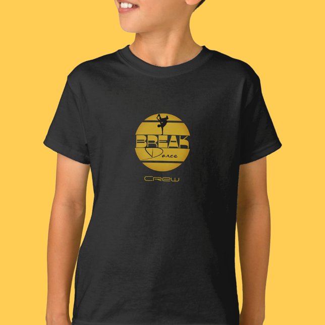 Breakdance black yellow  T-Shirt (Creator Uploaded)