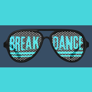 Breakdance blue black shades sunglasses