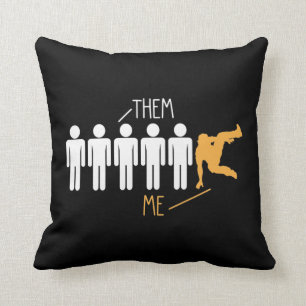 Breakdance Boring People Difference Breakdancing Cushion