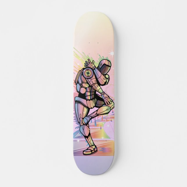 Breakdance Bot Skateboard (Front)