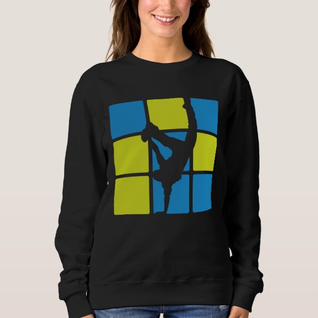 Breakdance Breakdancer Break Dancing B Boy Dance D Sweatshirt (Front)