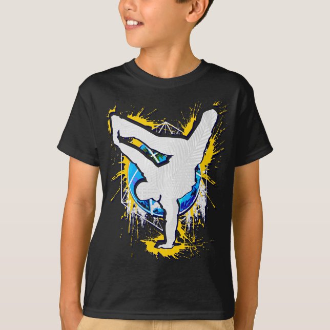 Breakdance - Breakdancer - Break Dancing T-Shirt (Front)