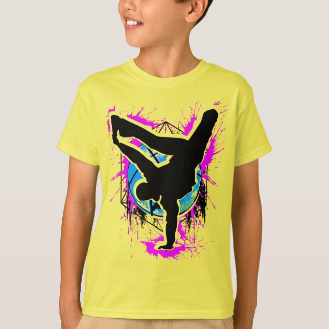 Breakdance - Breakdancer - Break Dancing T-Shirt (Front)