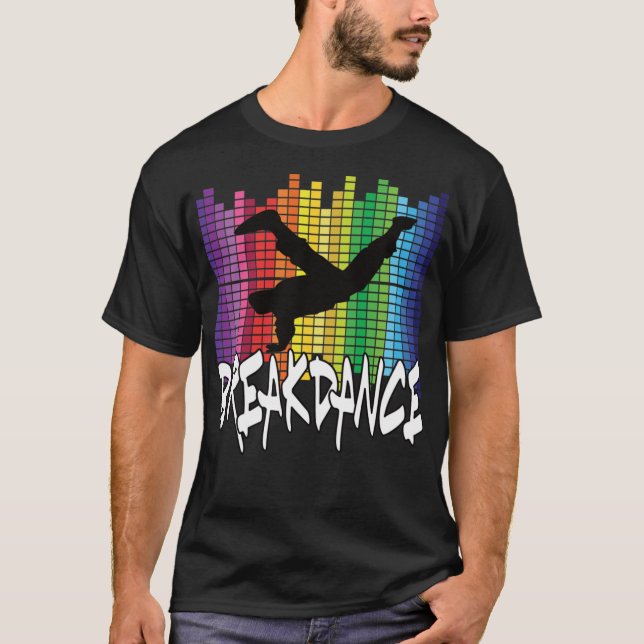 Breakdance Breakdancer gift children boy dance Cla T-Shirt (Front)